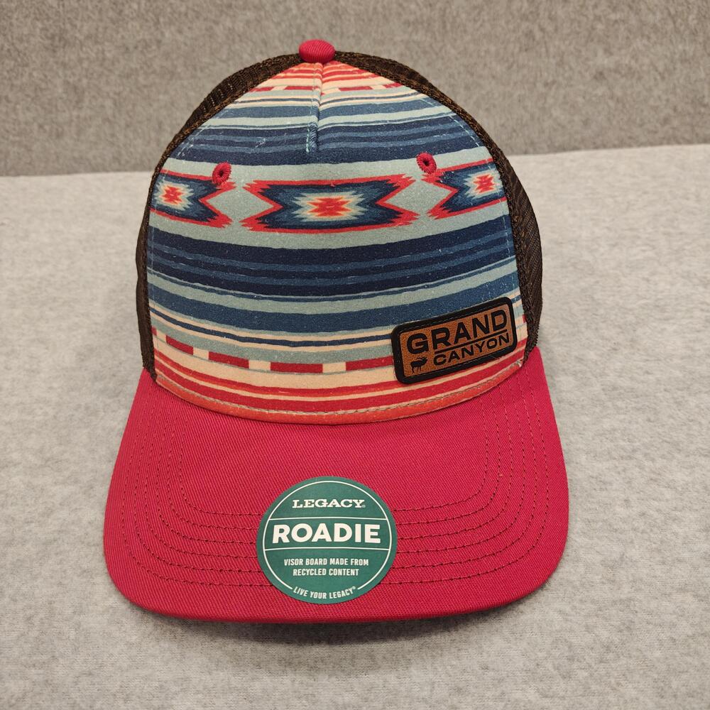 Grand Canyon Legacy Roadie Hat Cap Trucker Snap Back Southwestern Aztec Mens